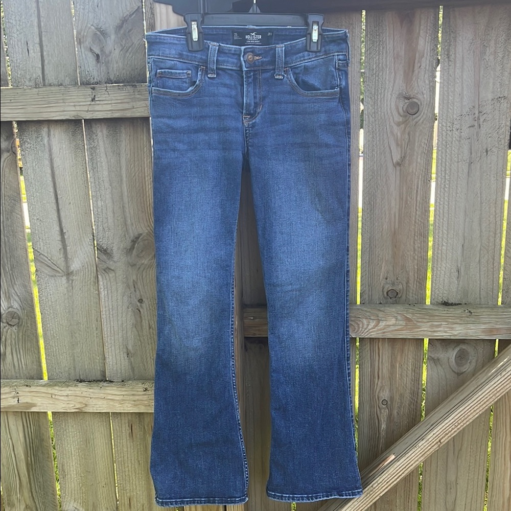 Hollister Blue Boot Cut Jeans Timeless Style